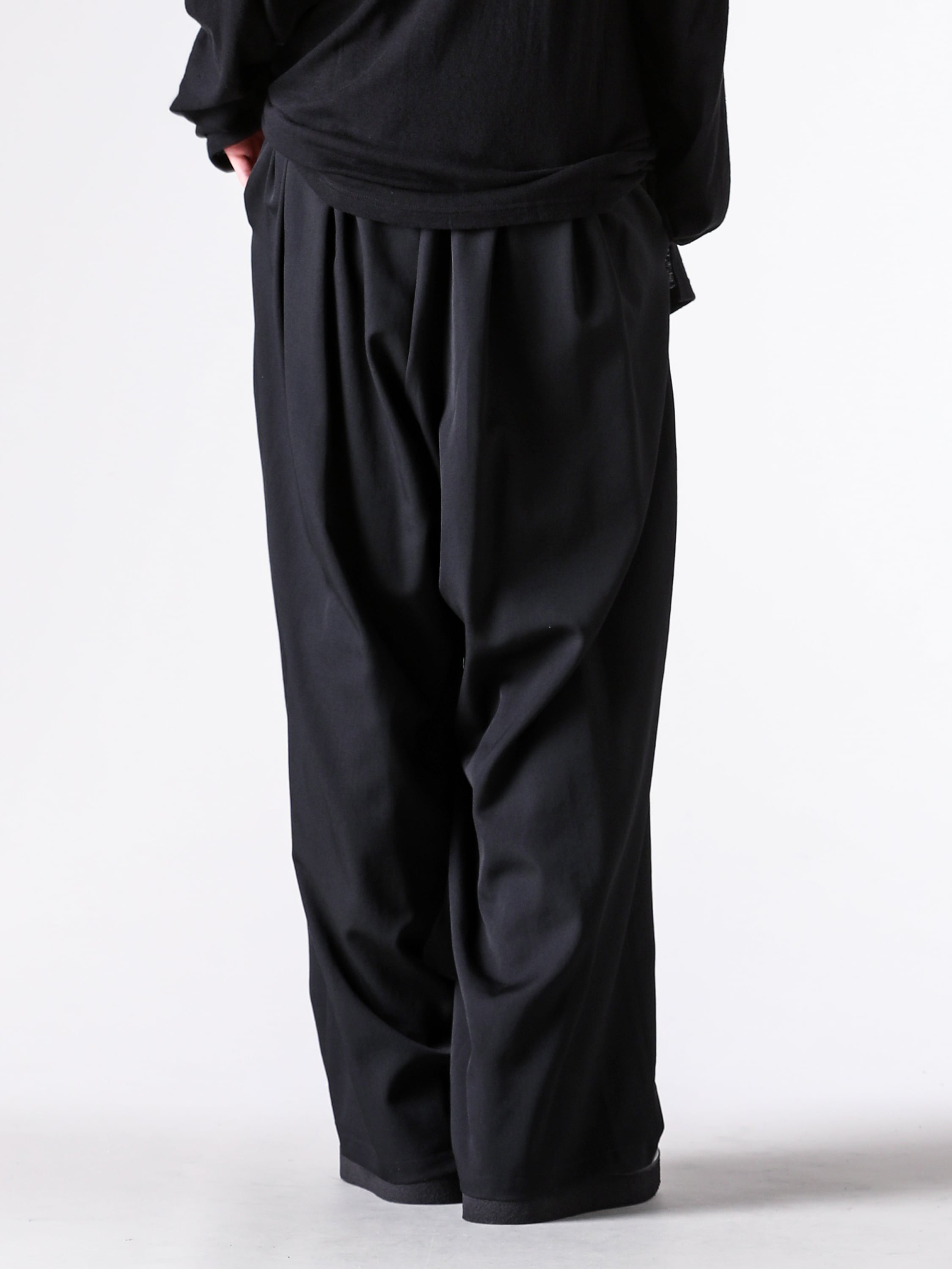 ヨウジヤマモト　ワイドパンツ　yohji yamamoto POUR HOMME Yohji Yamamoto pour homme(ヨウジヤマモトプールオム) コットン