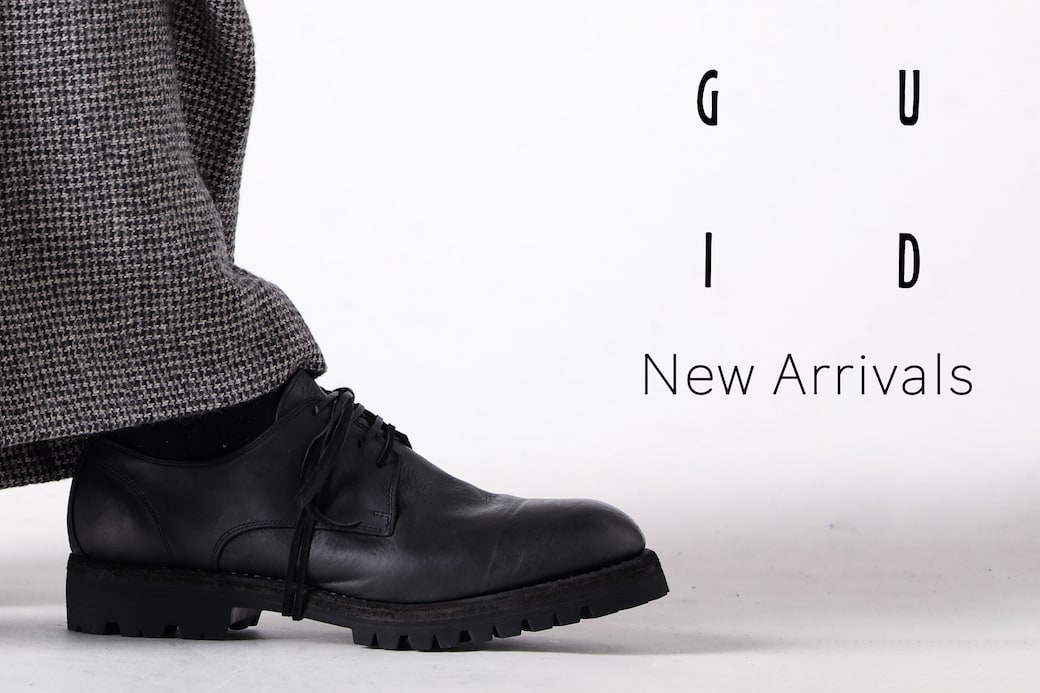 入荷情報】GUIDI 25SS 追加入荷：ブーツ、シューズ、キー