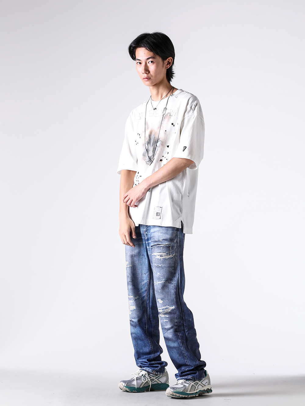Maison MIHARA YASUHIRO 25SS プリントデザインTシャツ