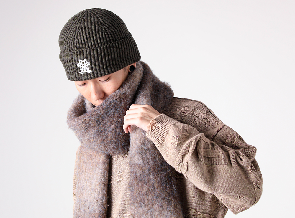 か*ご様 Osmanthus Motif Knitted Scarf Linden Knit Scarf - Version 2 – Lion Brand Yarn