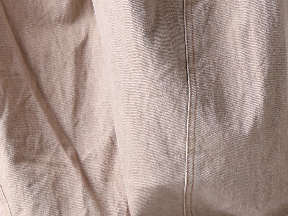 KHOKI(コッキ) - 25-26AW  - 立体裁断ならではのシルエットバランスが秀逸なデニムパンツ - 3D cutting denim pants (25fw-p-12) - HANK original sole canvas Low-Top sneaker (A05FW702) 2-004