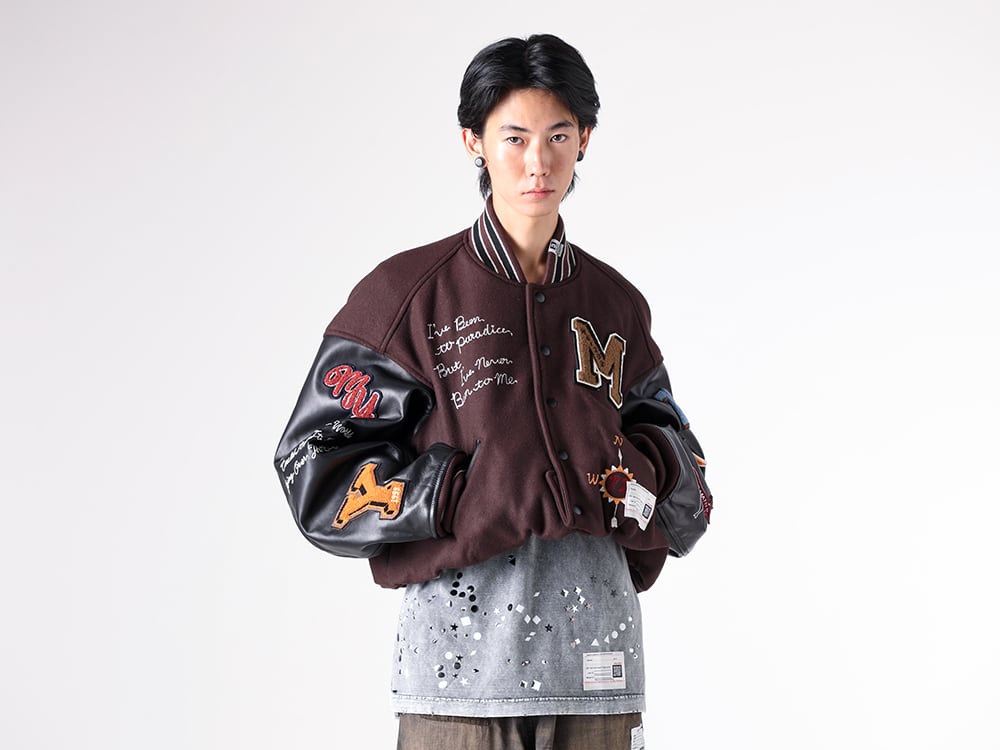 Maison MIHARA YASUHIRO 25-26AW スタジアムジャンパー パッチ
