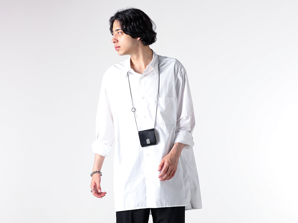 ヨウジヤマモトプールオム　ブラウス Yohji Yamamoto POUR HOMME スタンダードBIGブラウス ベーシック