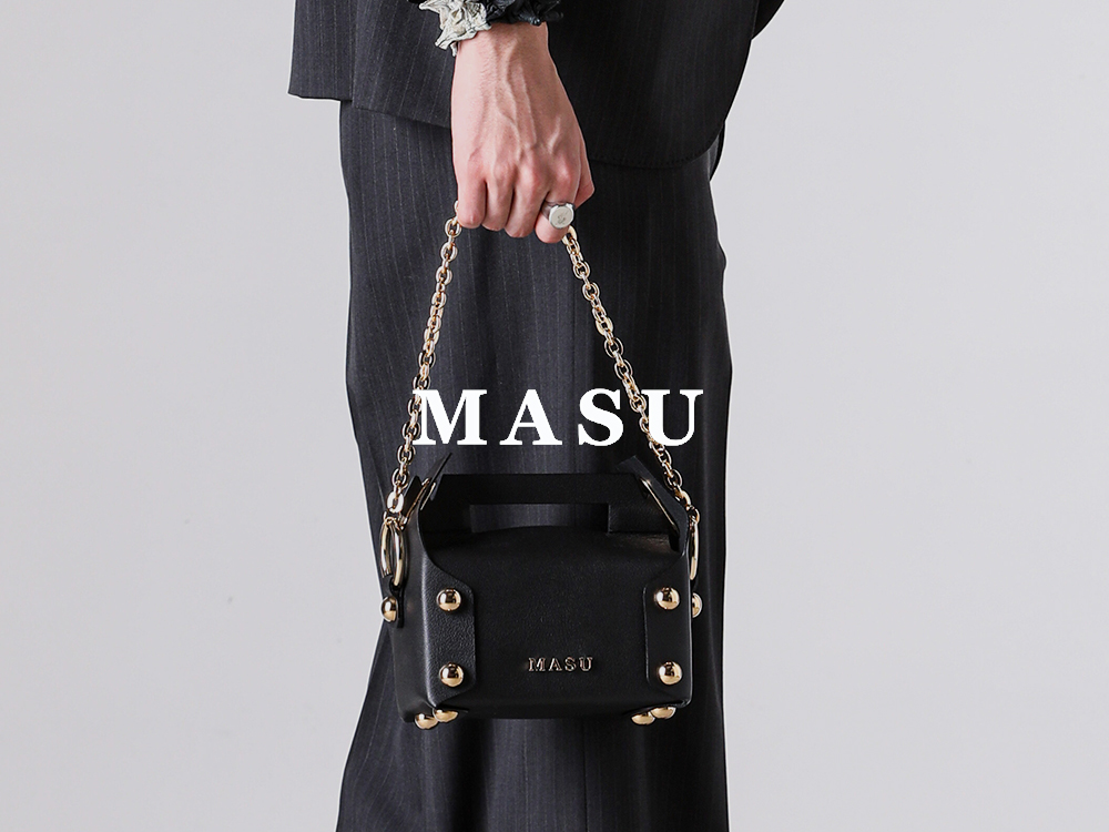 m*m様 MASU ケーキバッグ m*m様 MASU ケーキバッグ エムエーエスユー MASU Leather Cake Bag