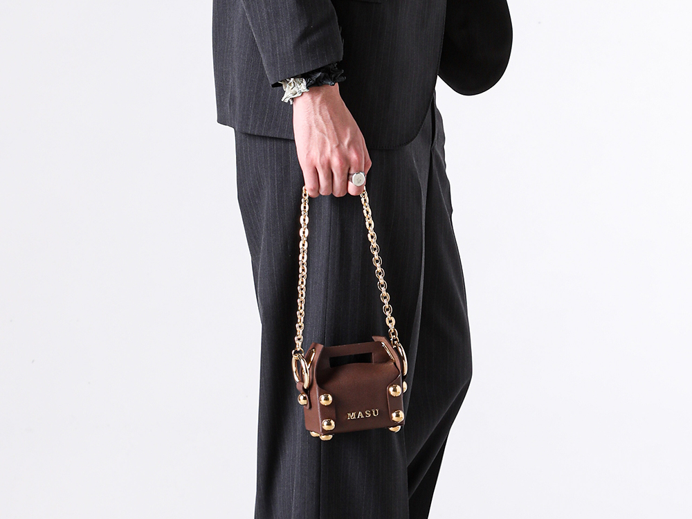 26SS(春夏)]「ケーキの箱の高揚感」を持ち歩く。MASU ケーキバッグ