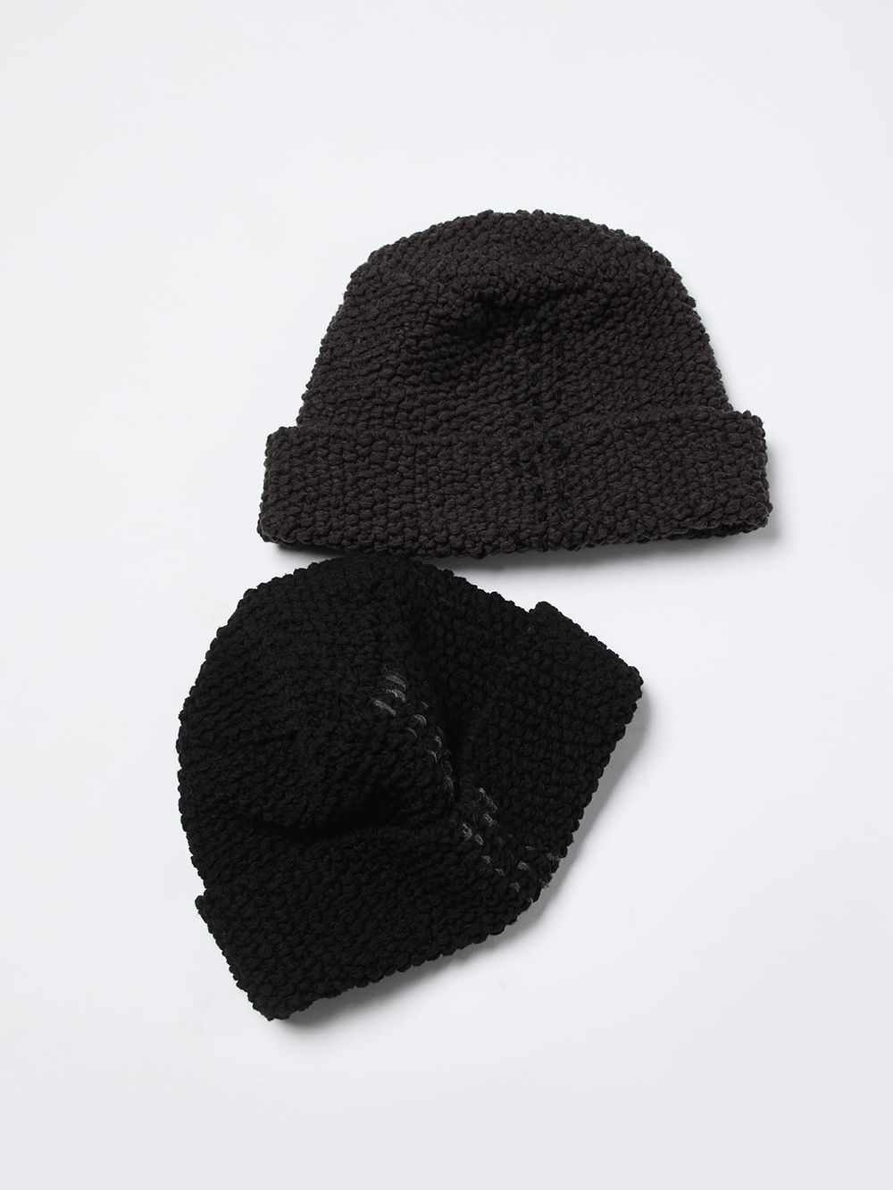The Viridi-anne - 25AW - Accessories - VI-3938-09 Slub Yarn Knit Hat 4-009