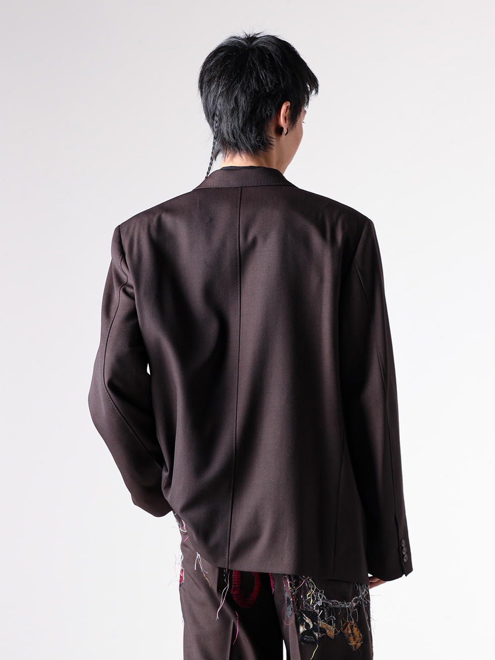 doublet - 25AW styling - Outer - 25AW16JK74 Embroidered Chain Tailored Jacket 1-005