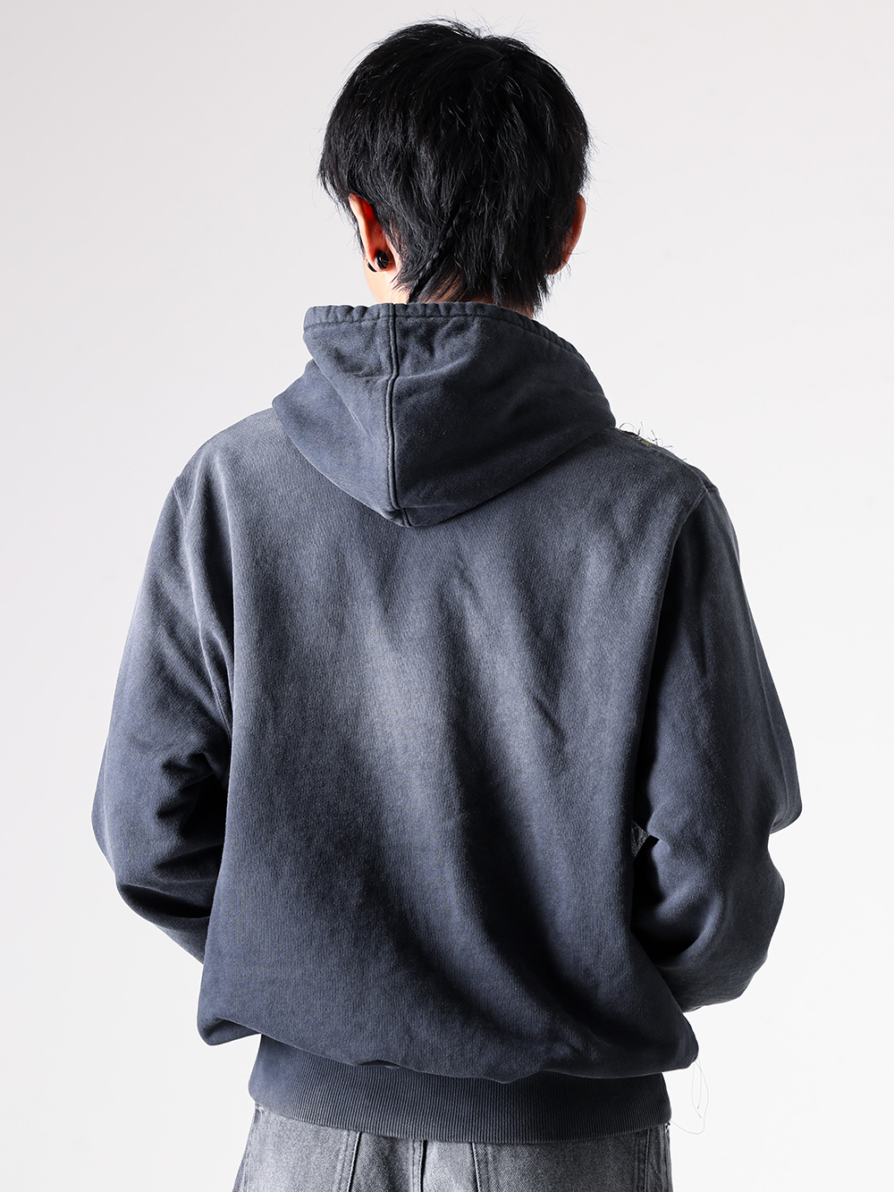 doublet - 25AW  - Tops - 25AW43CS405 Embroidered Chain Zip-Up Hoodie 2-002