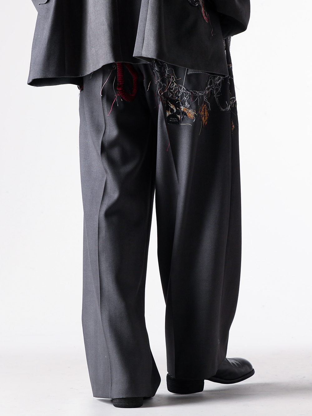 doublet - 25AW - 見出し3 - 25AW16PT320 Embroidered Chain Tailored Trousers 3-002
