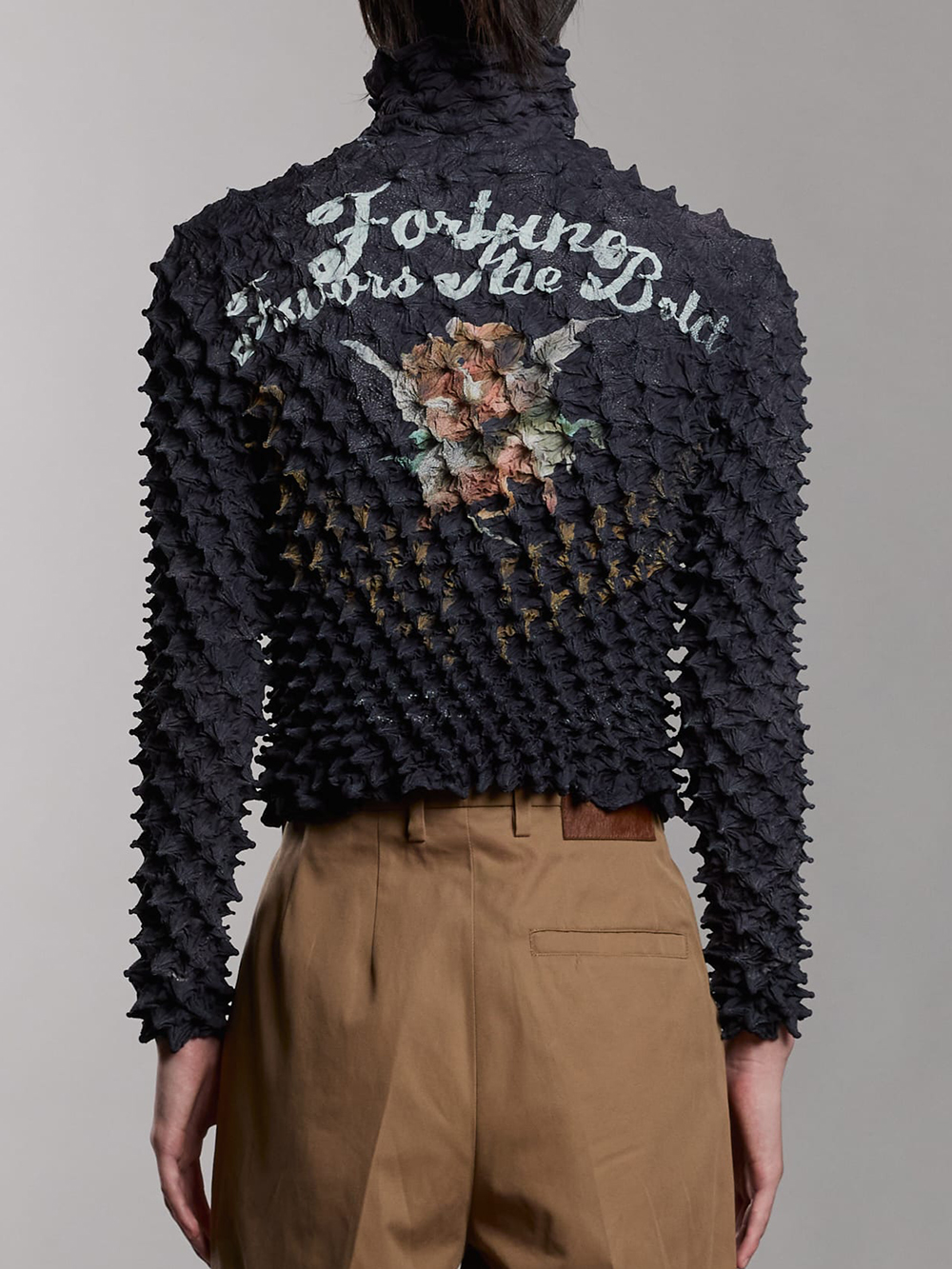 MASU - 25AW styling -2nd delivery product introduction - M25F9BL010 SPIKY PEGASUS BOMBER JACKET 1-002