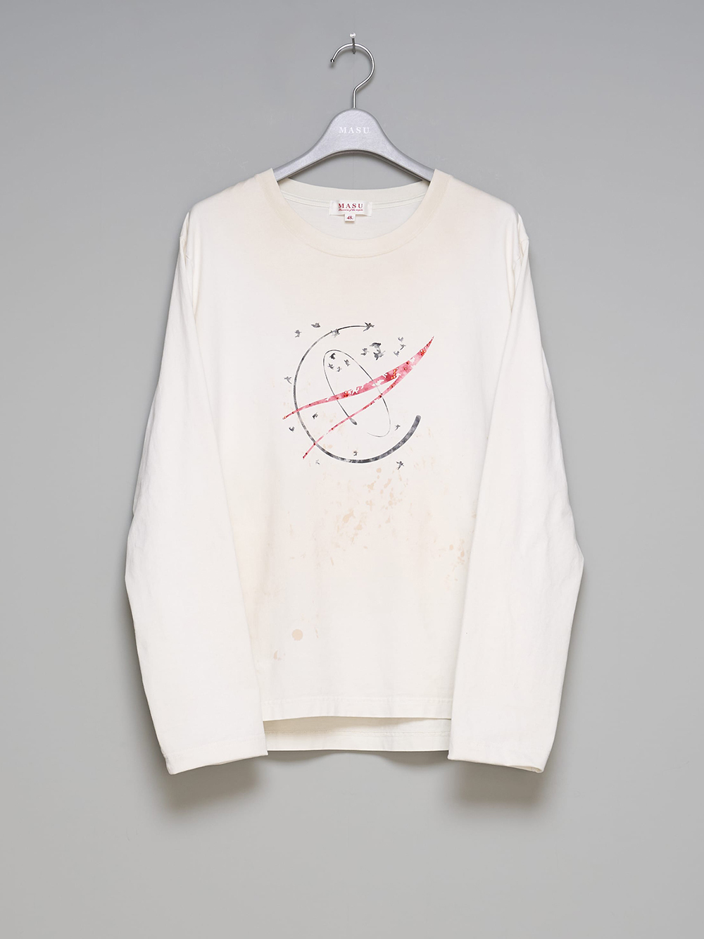 MASU - 25AW styling -2nd delivery product introduction - M25F9CS009 WASTED EXPLORER CREW LONG SLEEVE T-SHIRT 1-005