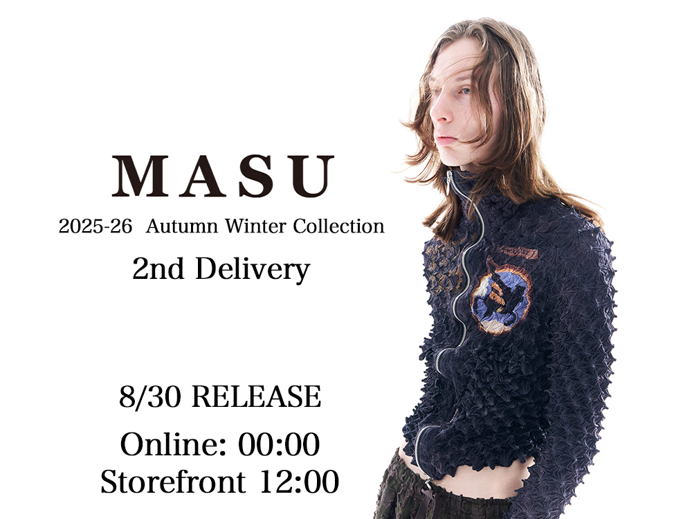 MASU - 25AW styling -2nd delivery product introduction - M25F9BL010 SPIKY PEGASUS BOMBER JACKET 1-top_en