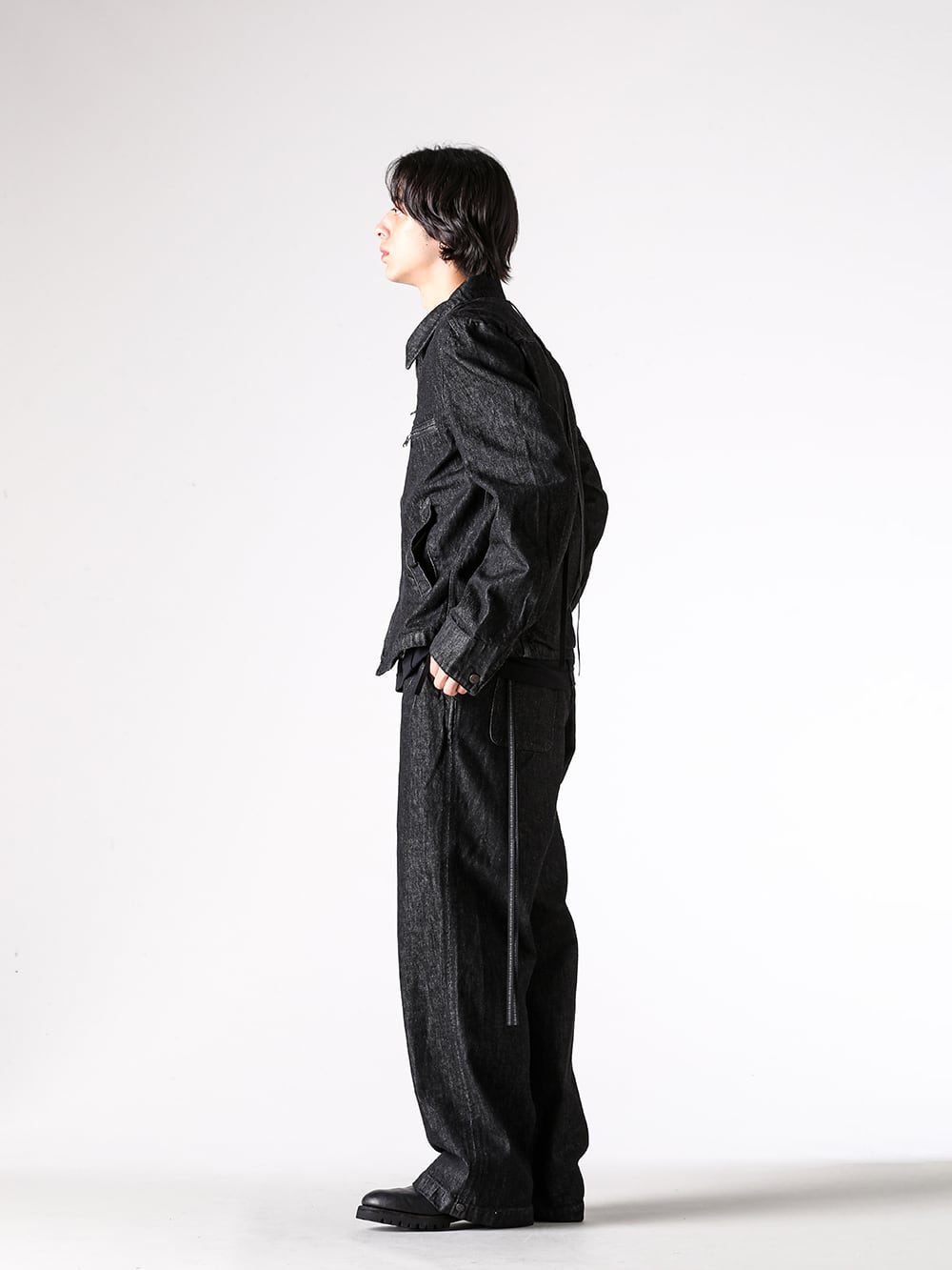 ISŌ - 25AW - 見出し3 - ISO-030-JAK - ISO x ANACHRONORM Washed Denim Jacket - ISO-031-TRS - ISO x ANACHRONORM Washed Denim Baggy Pants - ISO-040-CUT - ISO Cotton Jersey Short Sleeve T-shirt - 792VX - Norvegian welted Derby Shoes Vibram Sole 3-002
