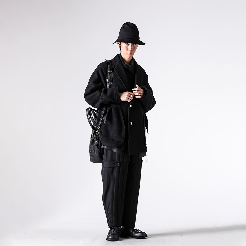 ゆうじろう様 KATSURAGI ZIP BLOUSON(S Black): Y's for men｜THE SHOP YOHJI