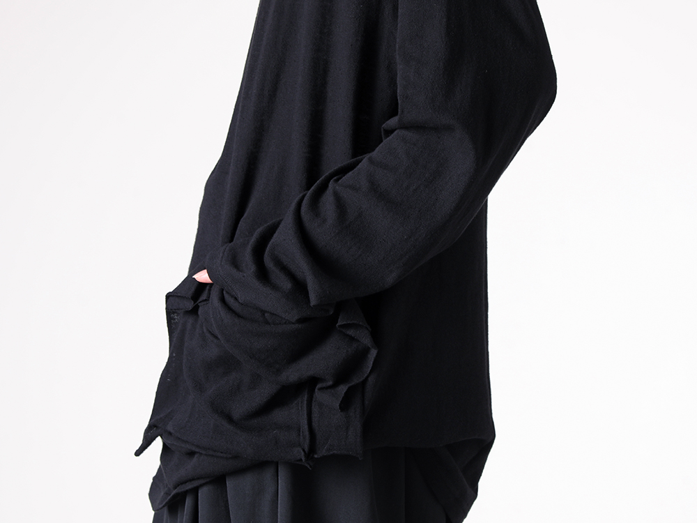 yohji yamamoto ジップクロスコート ヨウジヤマモト プールオム Yohji Yamamoto POUR HOMME Cross