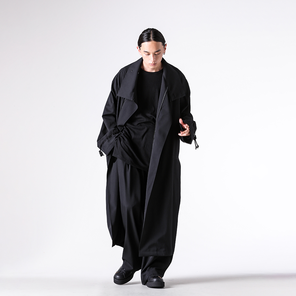 【値下げしました】ヨウジヤマモト　ジッパー付きコート 黒 Yohji Yamamoto POUR HOMME SIDE ZIP MID BOOTS （Black） 通販