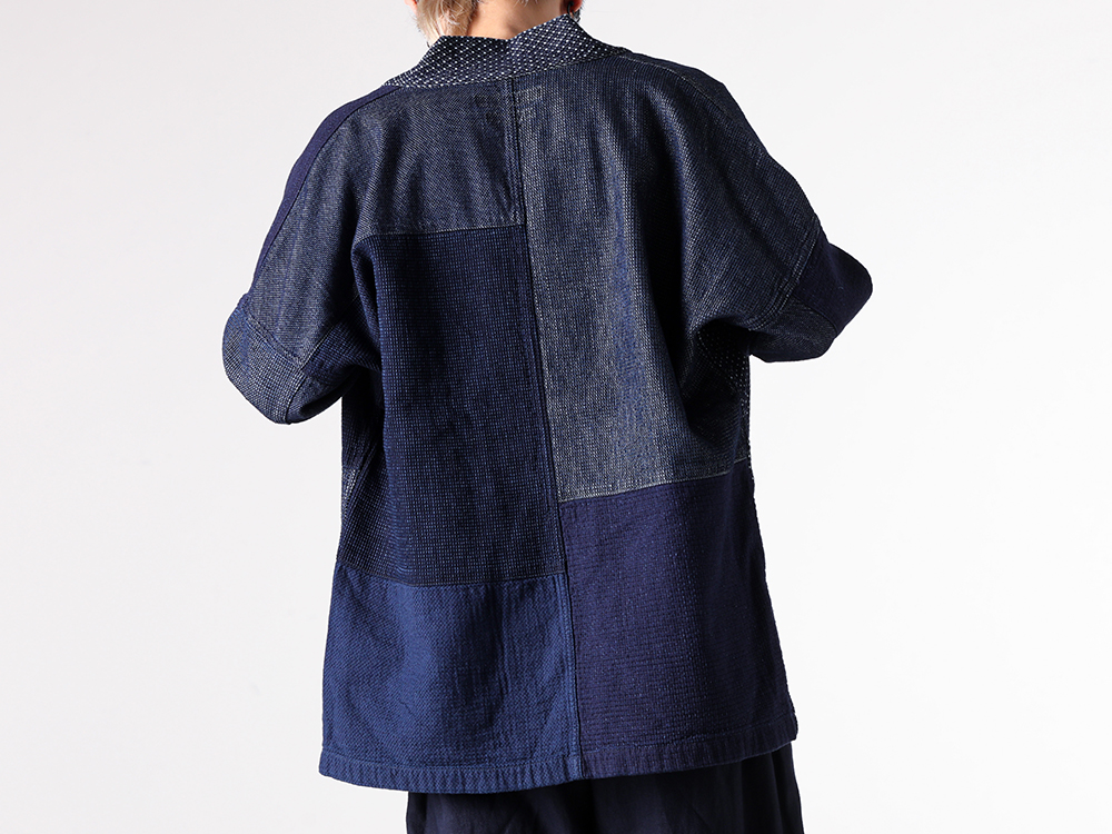 FDMTL - 25-26AW - Jacket - HAORI JACKET RINSE （INDIGO） - FA25JK32R 1-0010