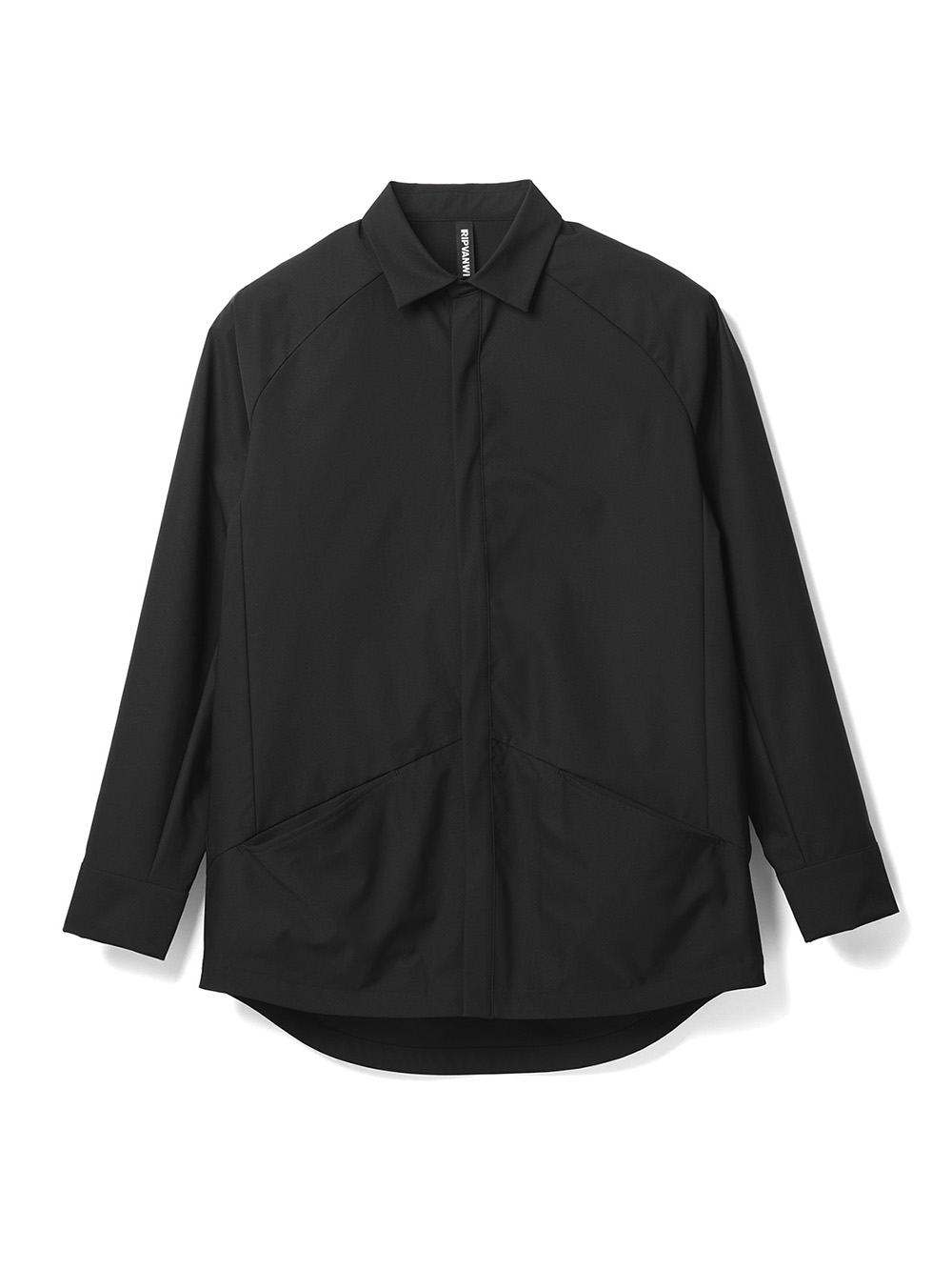 RIPVANWINKLE - 25AW  - Long sleeve shirts - RB-701 Anorak Jersey Shirt 2-001