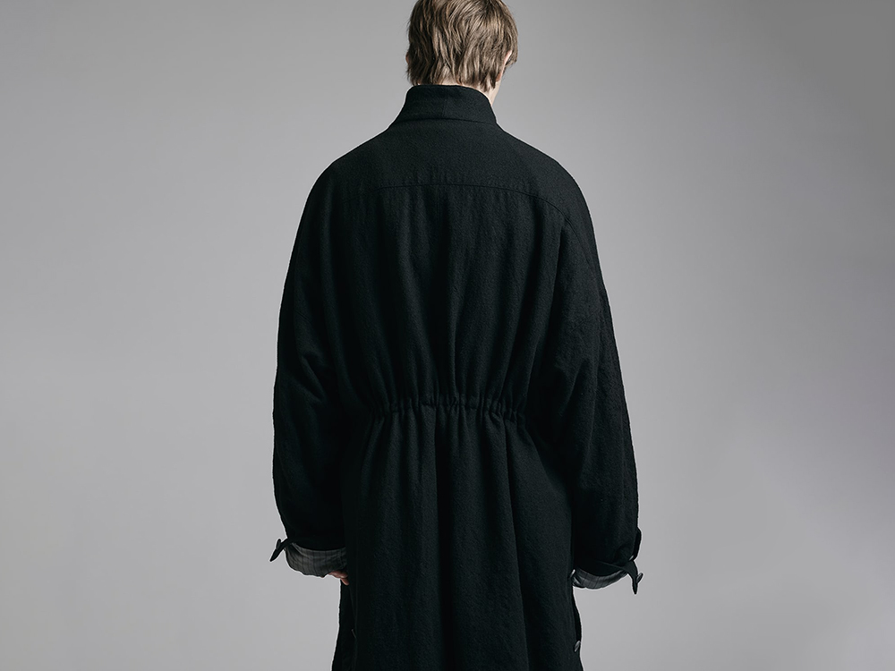 【定価9万200円】 The Viridi-anne 強撚デニムオーバーコート THE VIRIDI-ANNE（ザ ヴィリディアン） TVA 24SS DRY COTTON