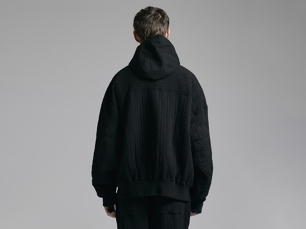 The Viridi-anne - 25-26AW - coat ・ jacket - Eyelet Quilted Blouson （BLACK） - VI-3927-01 1-008