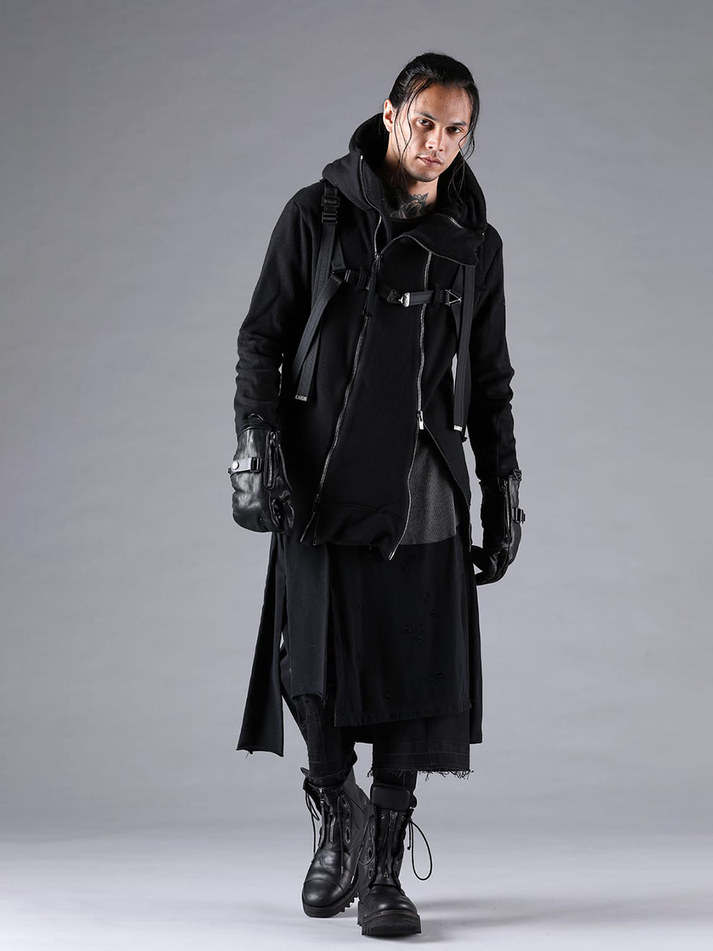 D.HYGEN 4Wayハイパーストレッチコーデュラナイロンフーデットジャケット コーデュラ ナイロン ジャケット ストレッチ 長袖 春夏 秋冬
