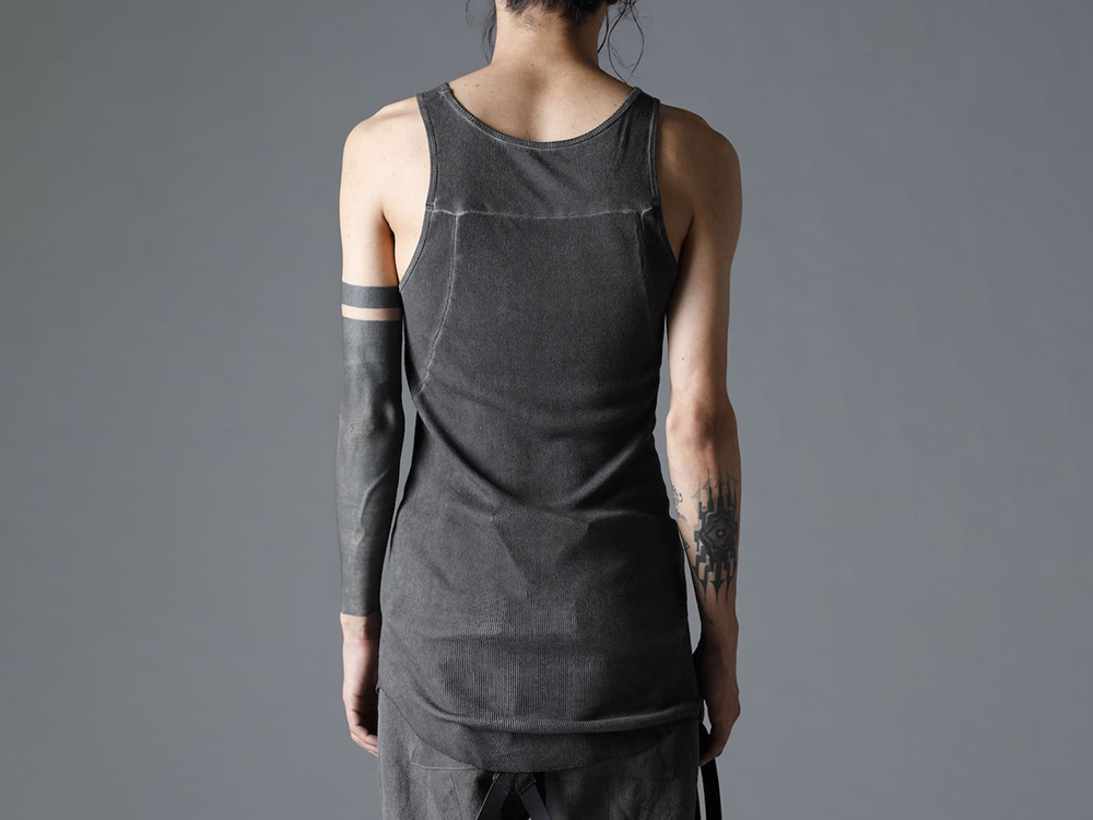 D.HYGEN - 25-26AW - Tanktop - Cotton x Rayon Rib Tank Top （DUST） - ST101-1425A 4-004
