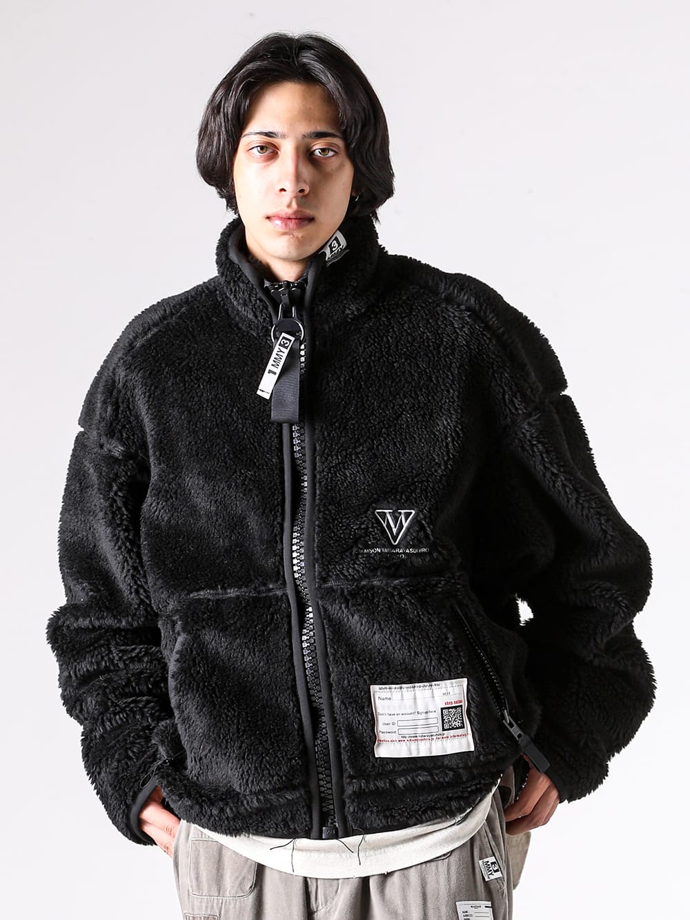 Maison MIHARA YASUHIRO - A15BL601 - Amateur Sewn Wide Back Boa Blouson 3-0010