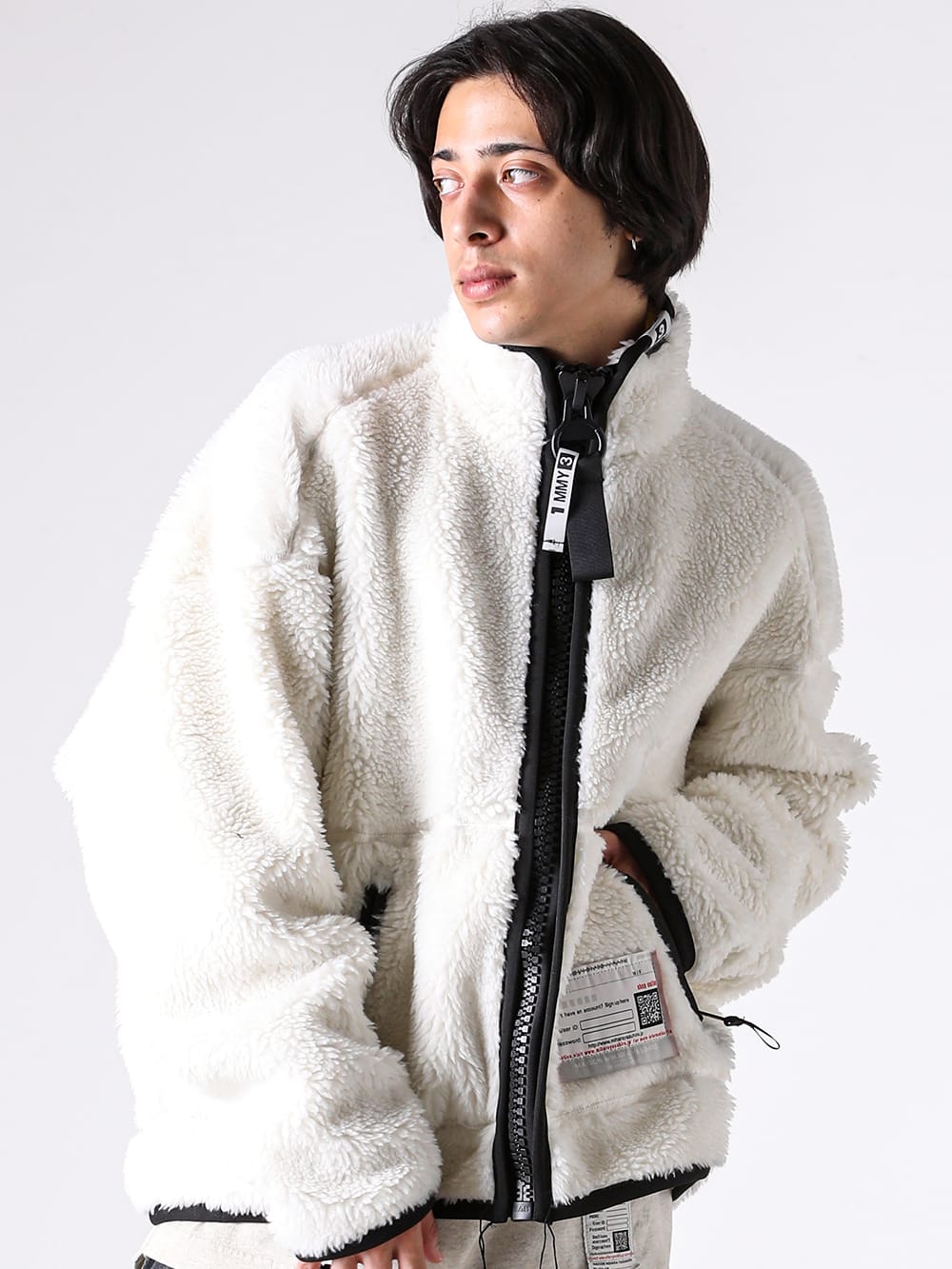 Maison MIHARA YASUHIRO - A15BL601 - Amateur Sewn Wide Back Boa Blouson 3-007