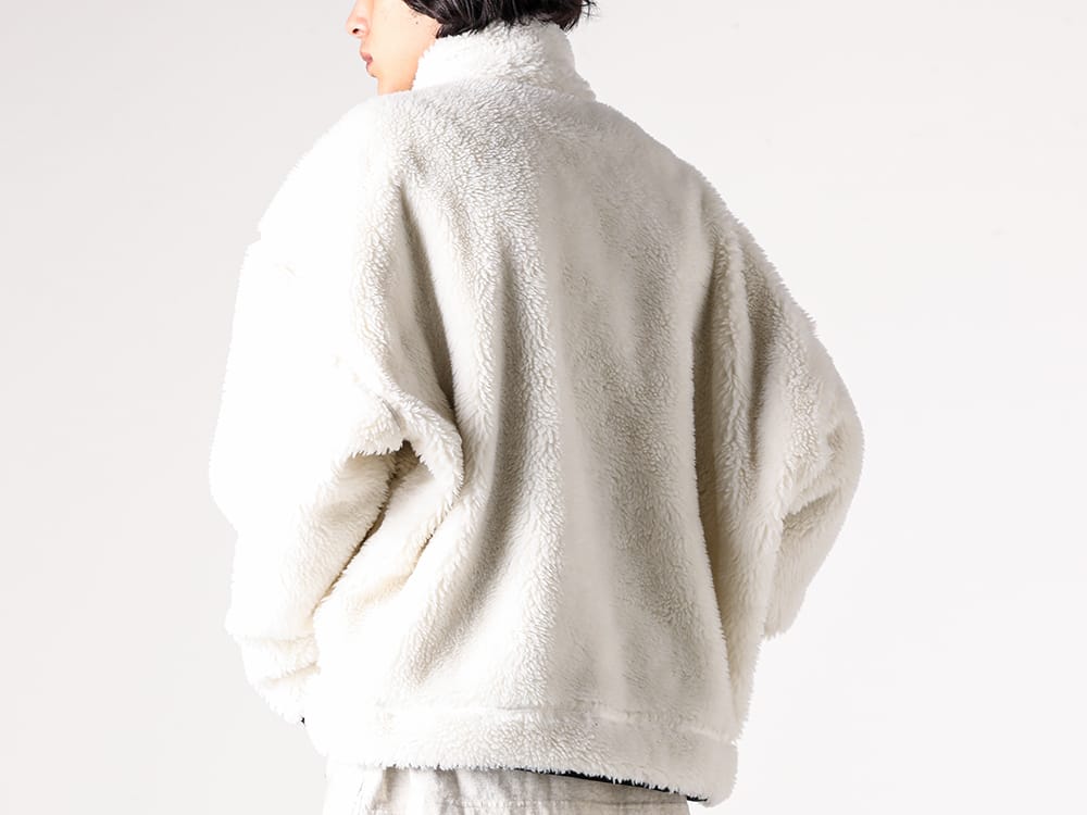 Maison MIHARA YASUHIRO - A15BL601 - Amateur Sewn Wide Back Boa Blouson 3-009