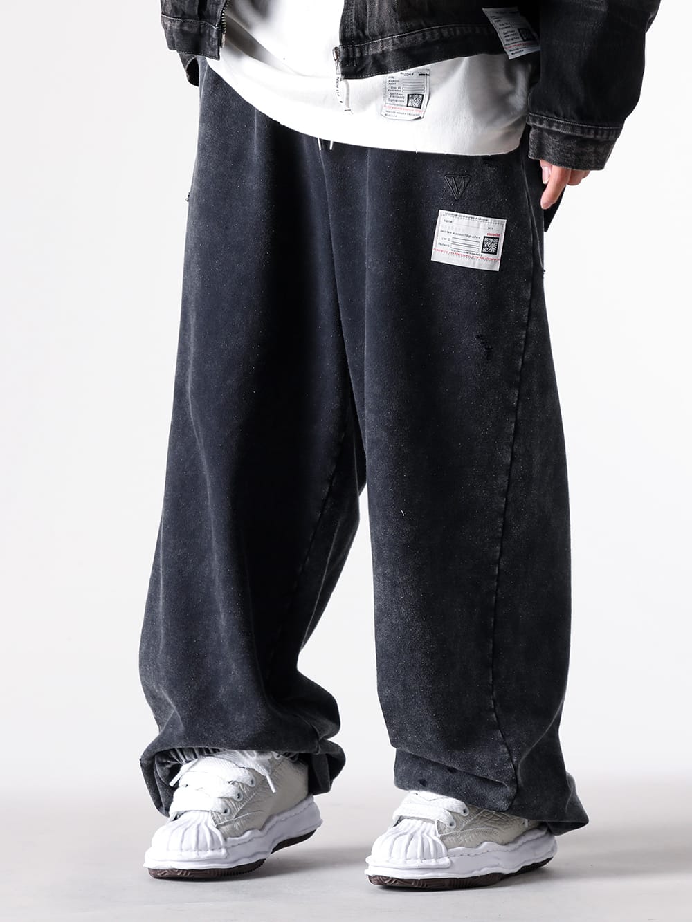 パンツ maison MIHARA YASUHIRO Maison MIHARA YASUHIRO - ライトデニム ワイドパンツ - Light