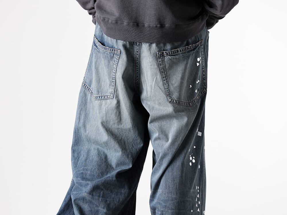 Maison MIHARA YASUHIRO - J15PT124 - Embellised Jeans 4-0045