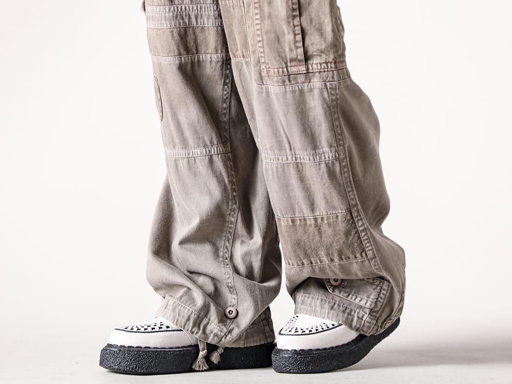 Maison MIHARA YASUHIRO - J15PT124 - Repair Cargo Trousers 4-0054