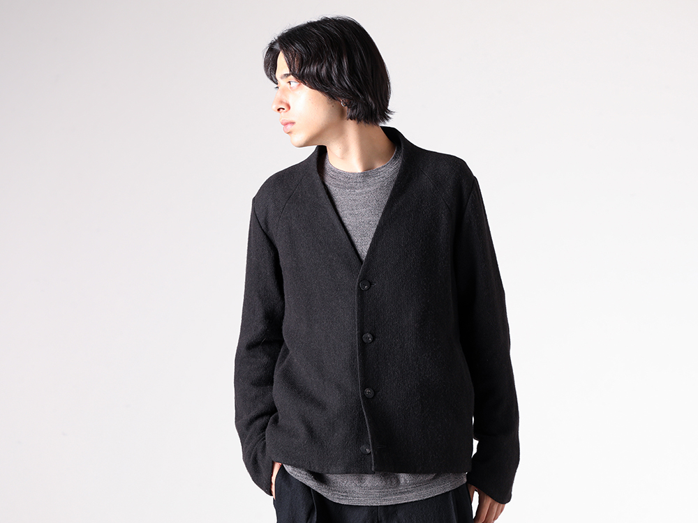 DEVOA 25-26AW ノーカラージャケット クラシックスタイル -FASCINATE