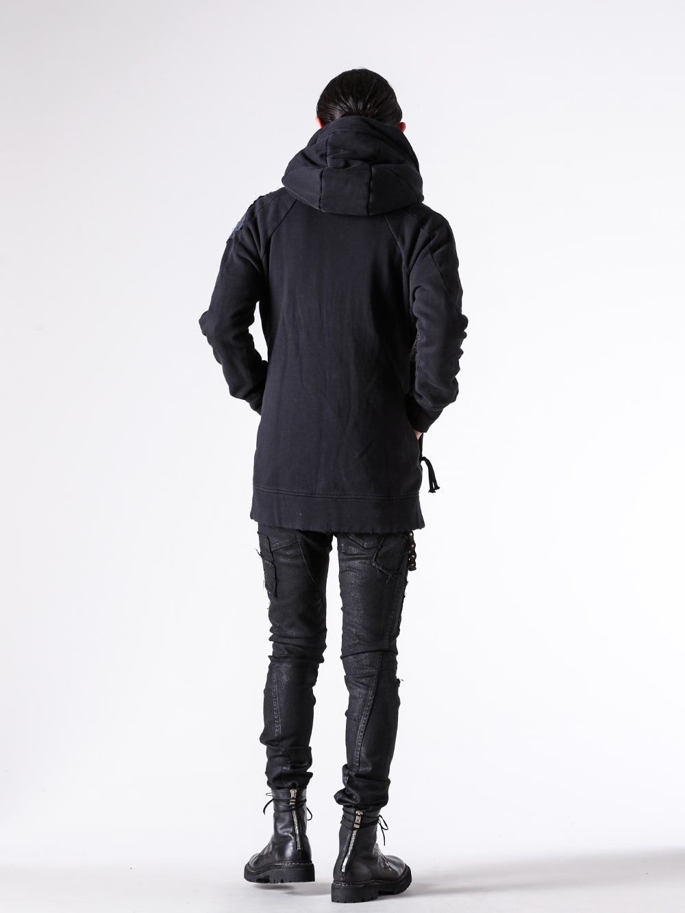 D.HYGEN - 25AW - Find another possibility through look - digs.ST101-0125A - Untwisted Fleece-Lined Padded Damaged Hooded Jacket - digs.ST101-1125A - Front Layered Long Sleeve T-Shirt - ST107-0325A - Product Coated Stretch Denim Damage Repair Straight Slim Pants - 795BZV_N - Norvegian welted Vibram-sole Back Zip Race Up Boots - RG1022TVA - TVA x RIGARDS RG1022TVA Clip On Sunglasses - M3962 - choker chunky link 3-003