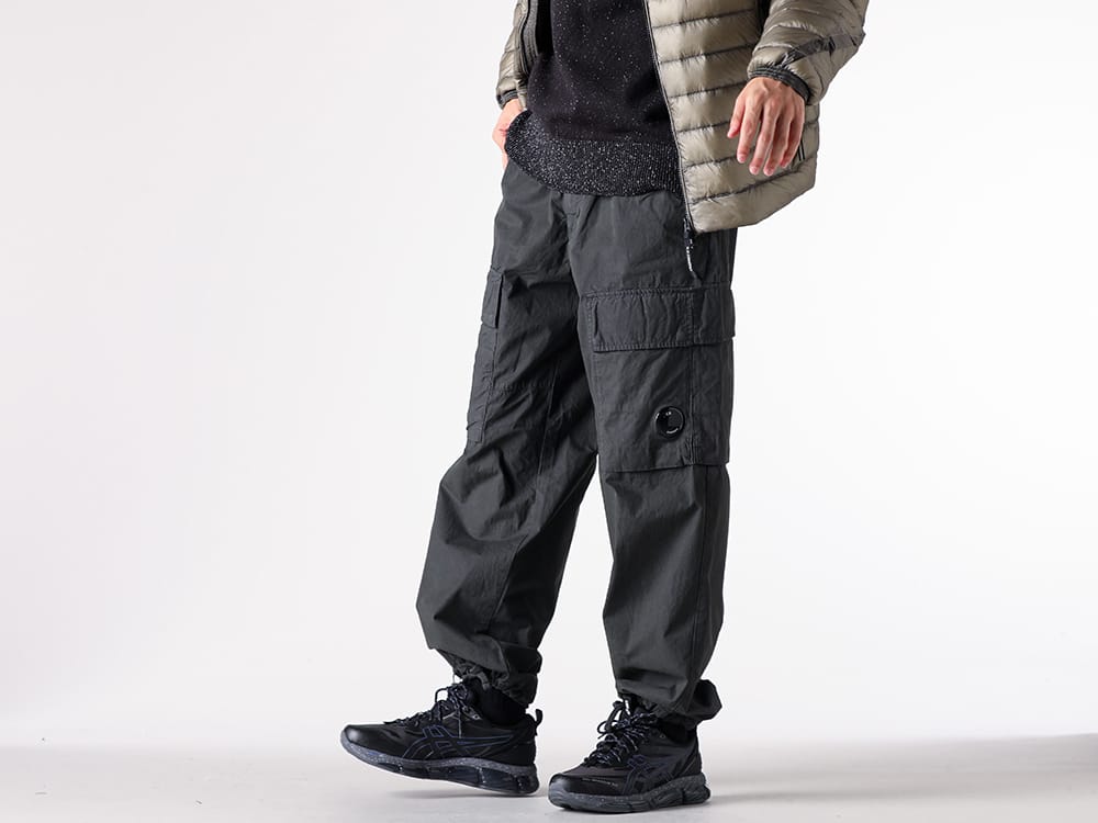 名作】C.P. COMPANY goggle military pants ファッション 通販