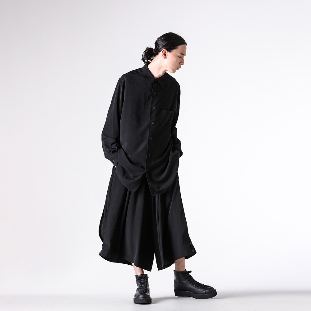 Yohji Yamamoto ブラックスラックス サイズ1 アイテム紹介] Yohji Yamamoto POUR HOMME 25-26AW スタンダート