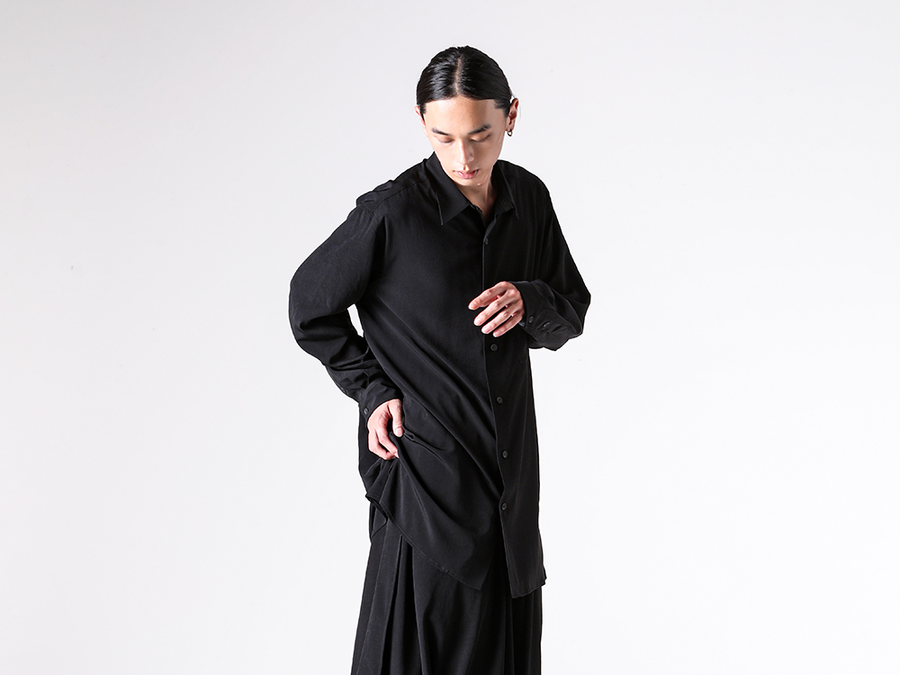 いいものプレミアムのオシリズム Yohji Yamamoto POUR HOMME 25-26AW スタンダートBIGシャツ