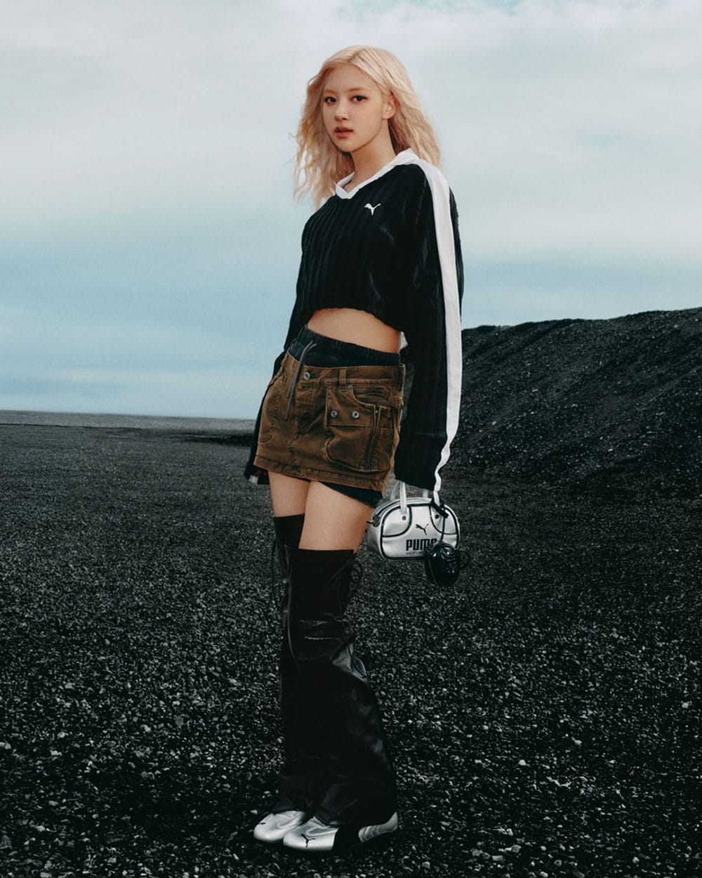 PUMA - SPEEDCAT METALLIC worn by BLACKPINK Rosé 1-004