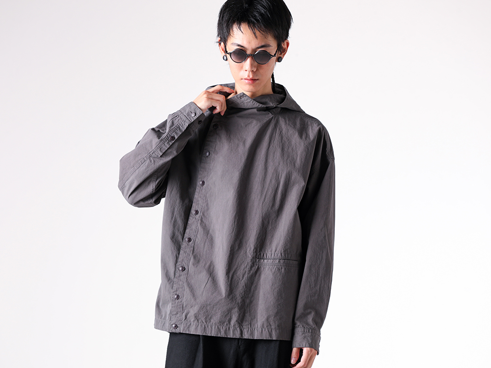 The Viridi-anne 25-26AW フーデッドジャケット コットンツイル