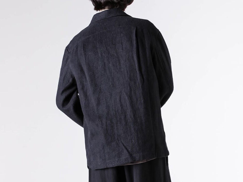 ZIGGY CHEN(ジギーチェン) - 25-26AW - ジャケット - Diamond Shaped Patchworek Jacket （Black） - 0M2530927 1-004