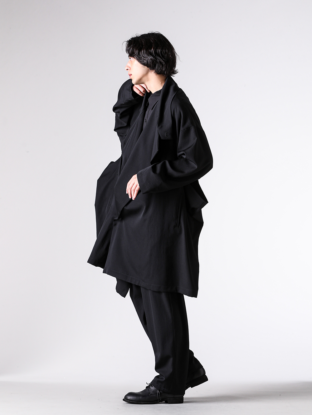 Yohji Yamamoto POUR HOMME - 25-26AW - Coat - 品番+商品名1 - 品番+商品名2 - 品番+商品名3 - 品番+商品名4 1-003