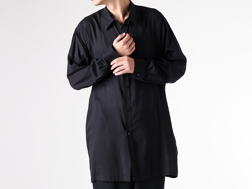 Yohji Yamamoto POUR HOMME - 25-26AW - Shirt - 品番+商品名3-1 - 品番+商品名3-2 - 品番+商品名3-3 - 品番+商品名3-4 3-001