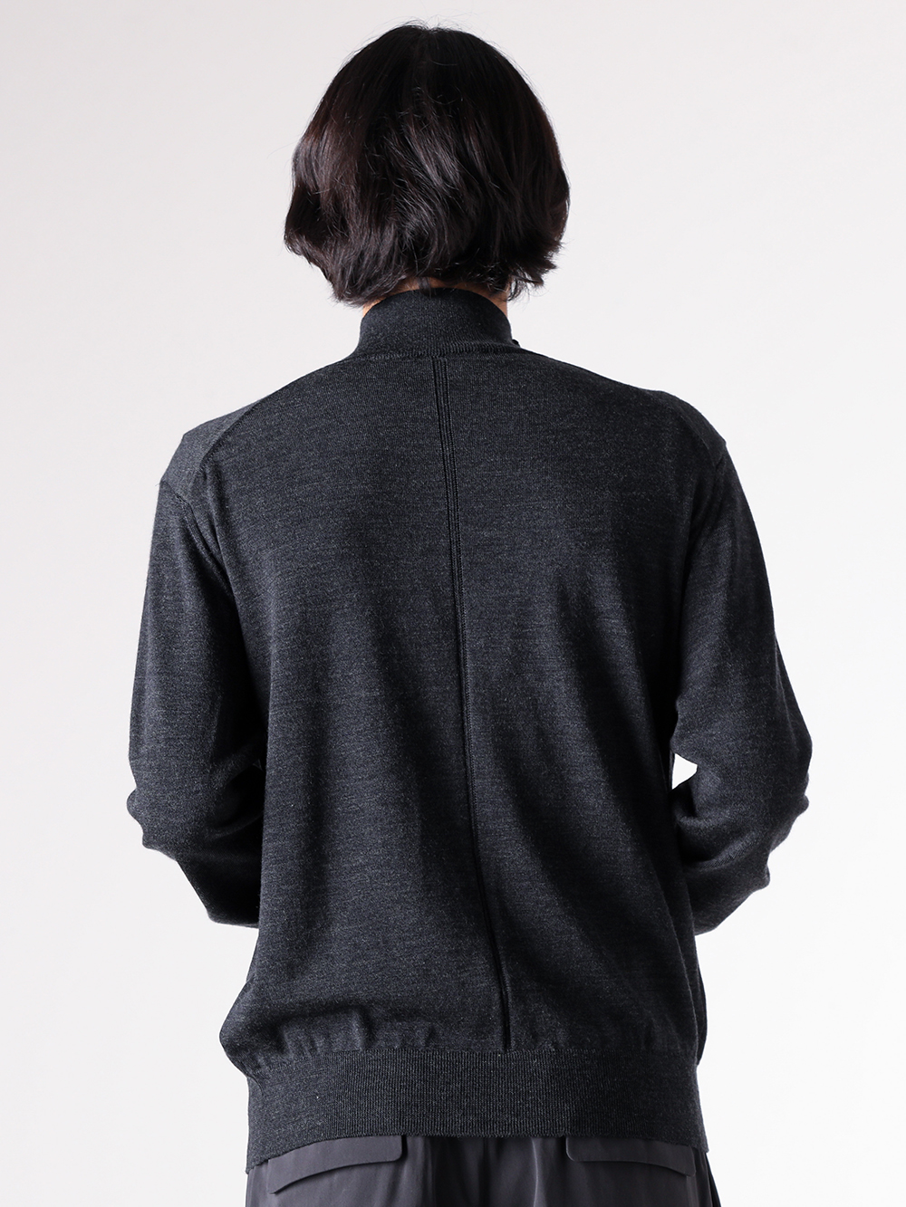 IRENISA - 25AW Styling - IRENISA 25-26AW New Arrivals - IH-25FW-K021 Wool High-Neck Knit Pullover 1-005