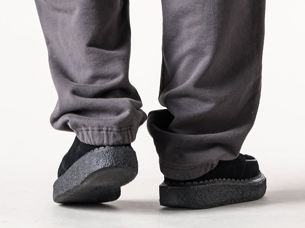 Maison MIHARA YASUHIRO - 25AW  - ポップなシール調の装飾をあしらったスウェットパンツ - J15PT724 - Embellished Distressed Pants - S14FW710 - THAMES / Suede Interlace Shoes 2-005