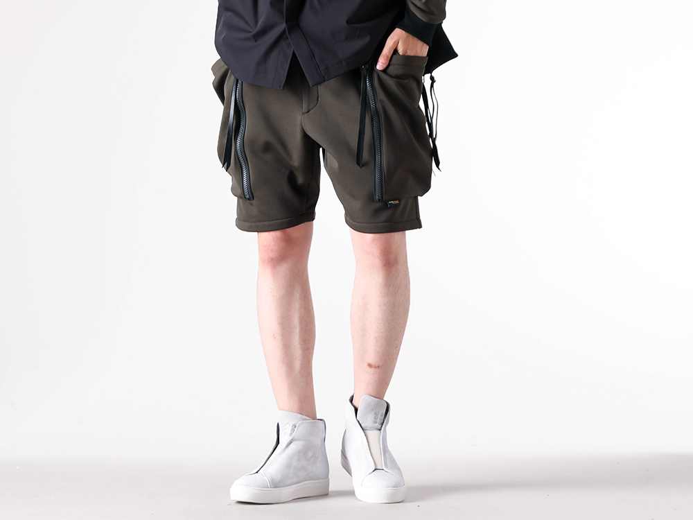 RIPVANWINKLE - 25AW - 真冬まで着用が可能なブッシュショーツ - RB-708 Bush Shorts - RW-718 Slip On High 2-005