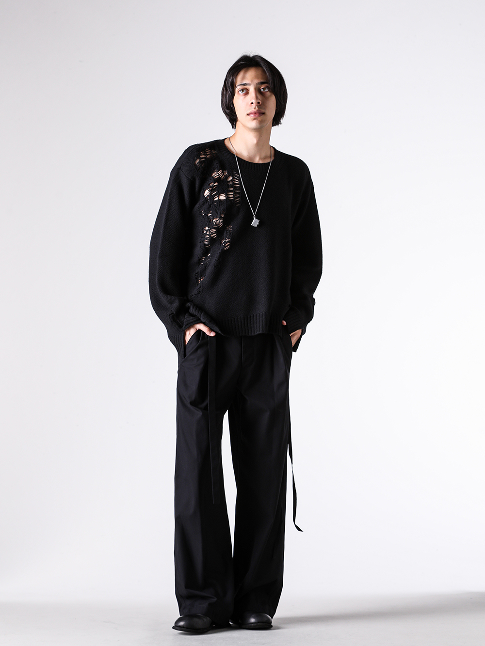 Ann Demeulemeester(アンドゥムルメステール) - 25-26AW - 見出し3 - 品番+商品名3-1 - 品番+商品名3-2 - 品番+商品名3-3 - 品番+商品名3-4 3-001