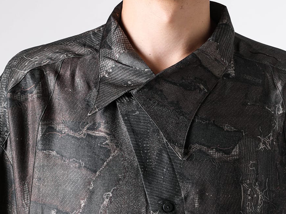 ZIGGY CHEN - 25-26AW - Asymmetric Patchwork Vest 1-005