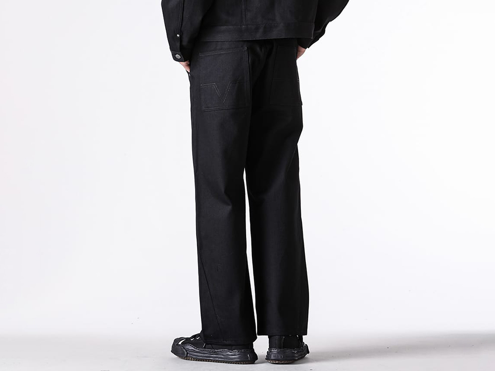 NO MAINTENANCE - 25-26AW  - Pants - TORAI DENIM （RAW ONYX BLACK） / NM-0204-OB 2-0010