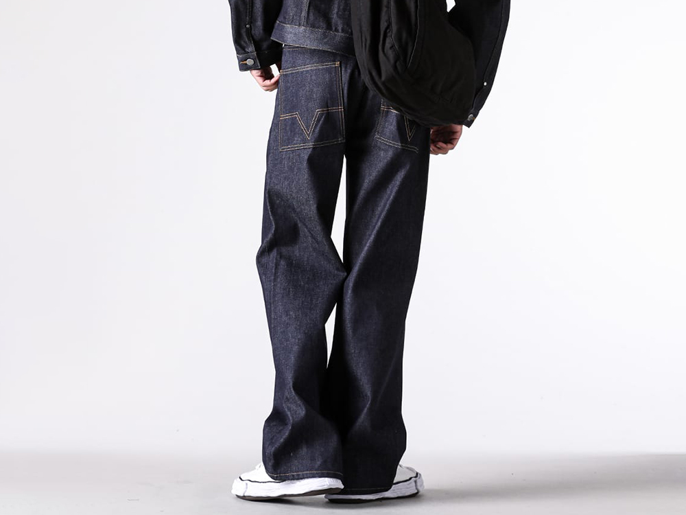 NO MAINTENANCE - 25-26AW  - Pants - BAGGY DENIM （RAW BLUE） / NM-0048-BU 2-006