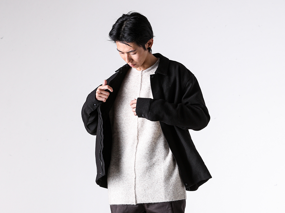 RIPVANWINKLE - 25AW スタイリング - 上半身 - RB-727 Revolution Jacke - RB-721 Mohair Dolman Jersey 1-005